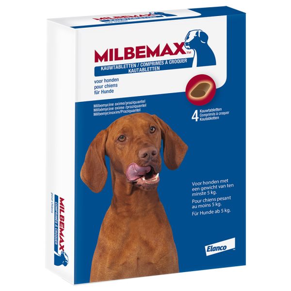 milbemax hond groot smaak