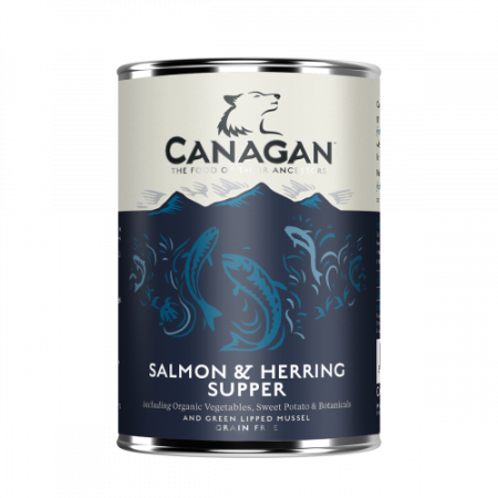 Canagan salmon and herring supper hondenvoer 400 gram