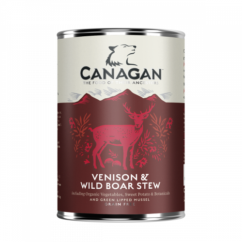 Canagan venison and wild boar stew hondenvoer 400 gram